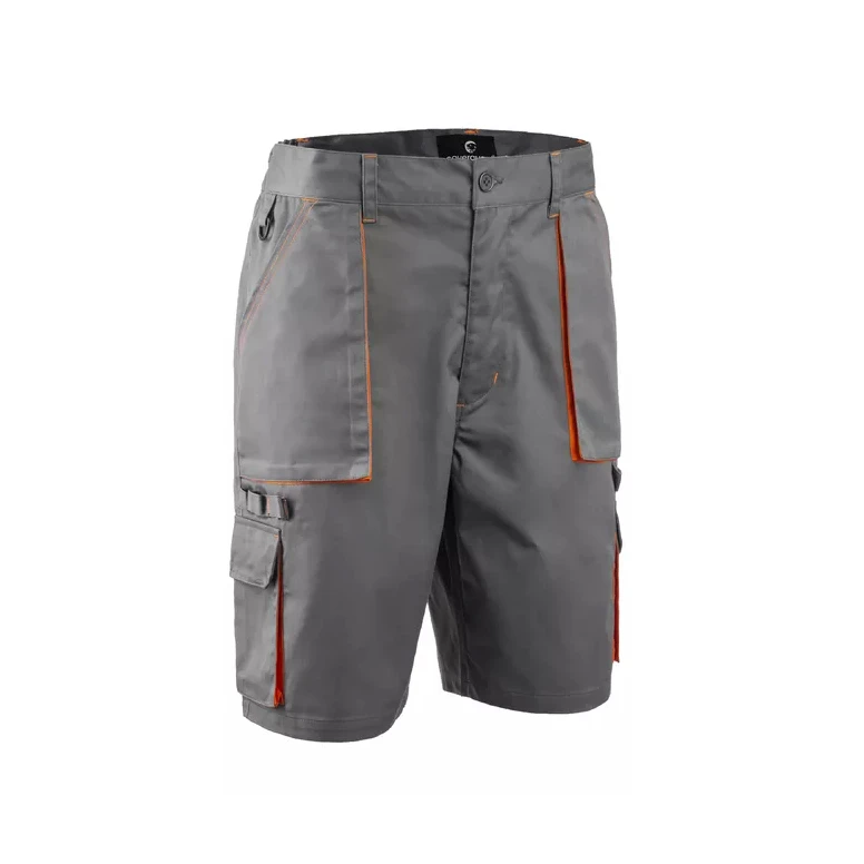 Arbeitsbermuda Multitaschen Coverguard Navy/Paddock II 5PAK150 grau