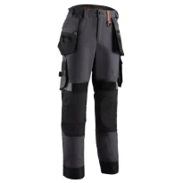 Arbeitshose Stretch Multitaschen Coverguard Cristobal 5CRP150 grau