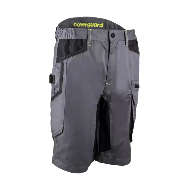 Arbeitsshort Coverguard Baru 5SBRS050 Stretch Grau