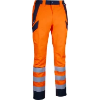 Arbeitshose Warnschutz Mehrtaschen Wasserdicht Stretch Cofra Alumbres V636-0