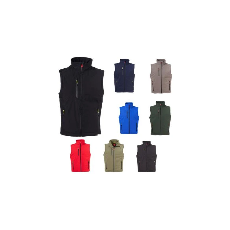 Arbeitsweste Payper Creek Vest AY 7646 Multi-Taschen Stretch Softshell