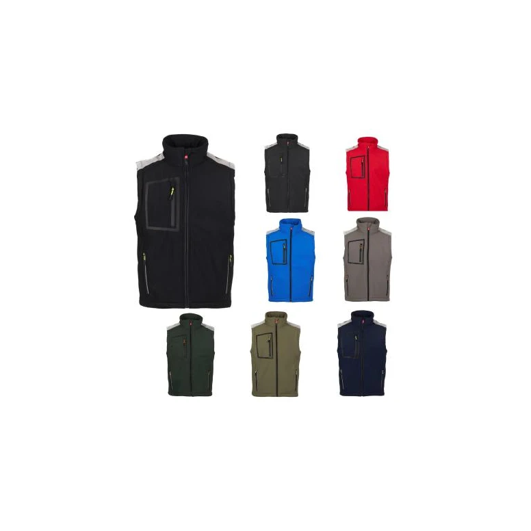 Arbeitsweste Payper Stream Vest Pad Lite AY 7653 Multi-Taschen Stretch Softshell