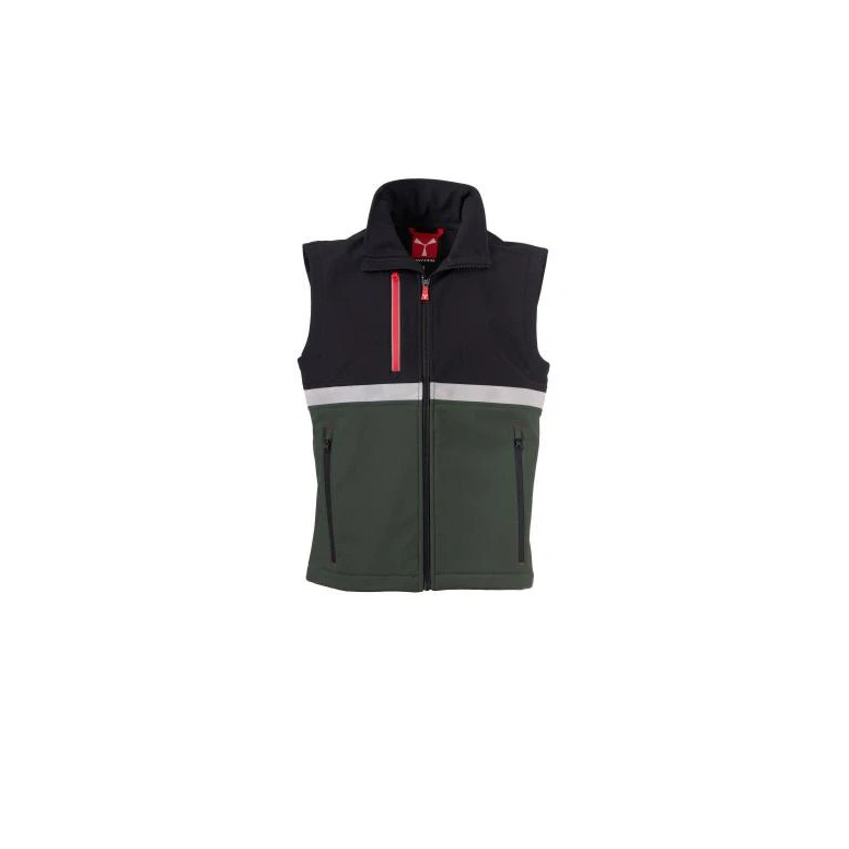 Arbeitsweste Payper Wise Vest AY 7656 mit vielen Taschen – Stretch-Softshell