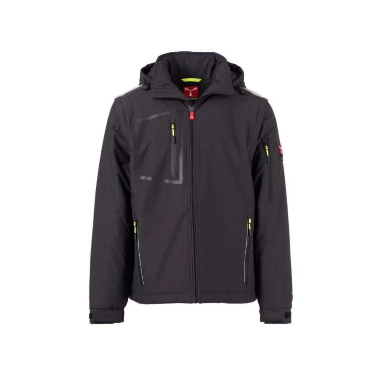 Arbeitsjacke Softshell Multi-Taschen Stretch Payper Stream 2in1 lite pad AY 7651