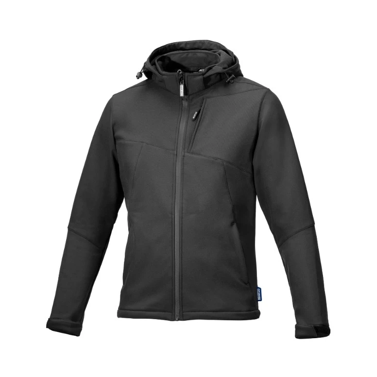 Arbeitsjacke Softshell Wasserdicht Mehrtaschen mit Kapuze Sparco Grit Elias BTJ0004B0