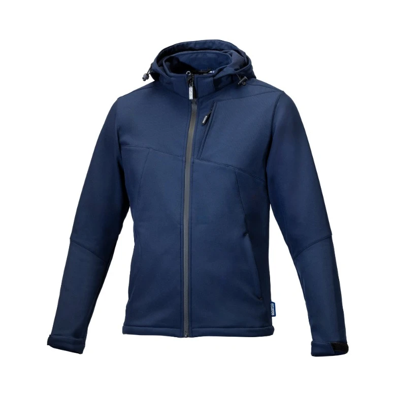 Arbeitsjacke Softshell Wasserdicht Mehrtaschen mit Kapuze Sparco Grit Elias BTJ0004B0