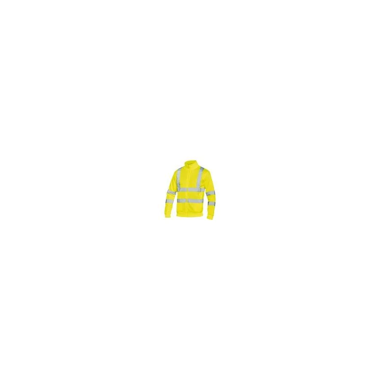 5 Stück - Arbeits-Sweatshirt Siggi Step One HV 69SE0691/00-1598 Hohe Sichtbarkeit