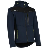 Arbeits- jacke Mehrtaschen Stretch Softshell mit Kapuze P&P Loyal Fortis Flex FRX5A 426 2