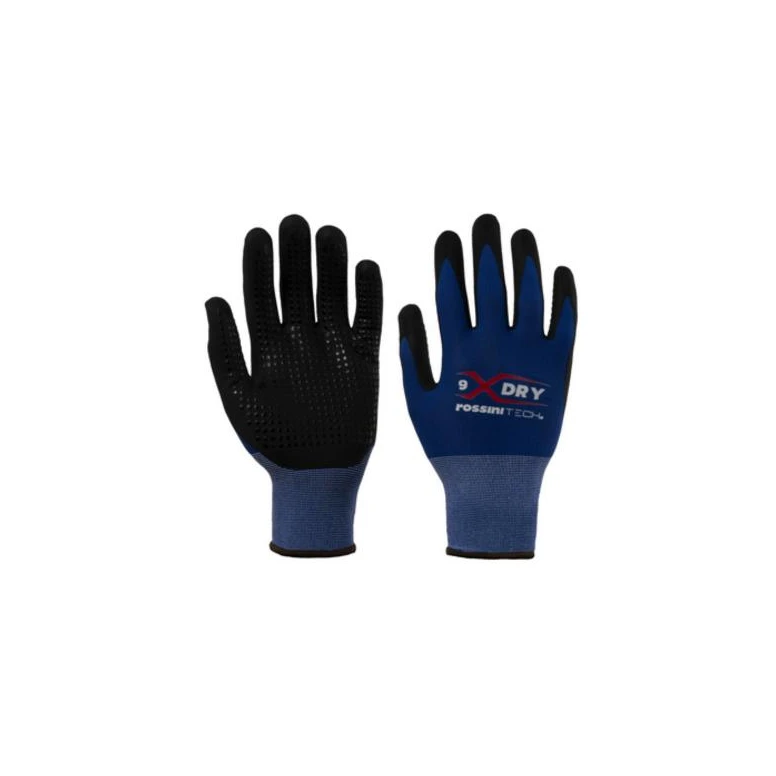 12 Stück - Arbeitshandschuhe Rossini Nylon Spandex GGC024 elastisch