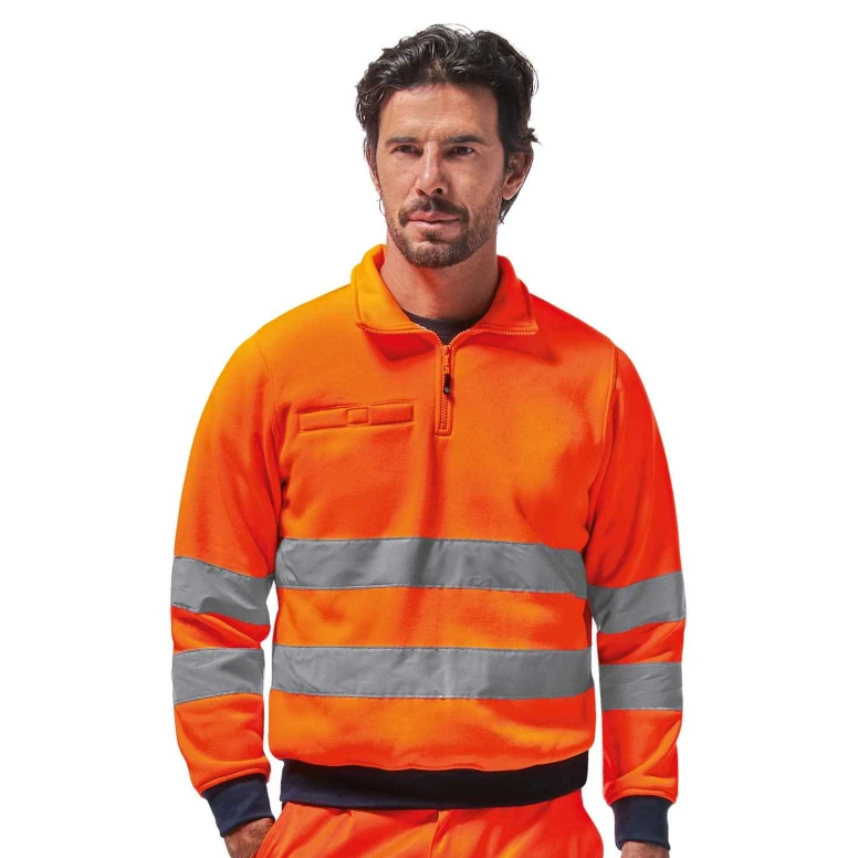 Arbeits-Sweatshirt Logica STUARTHV/A hohe Sichtbarkeit