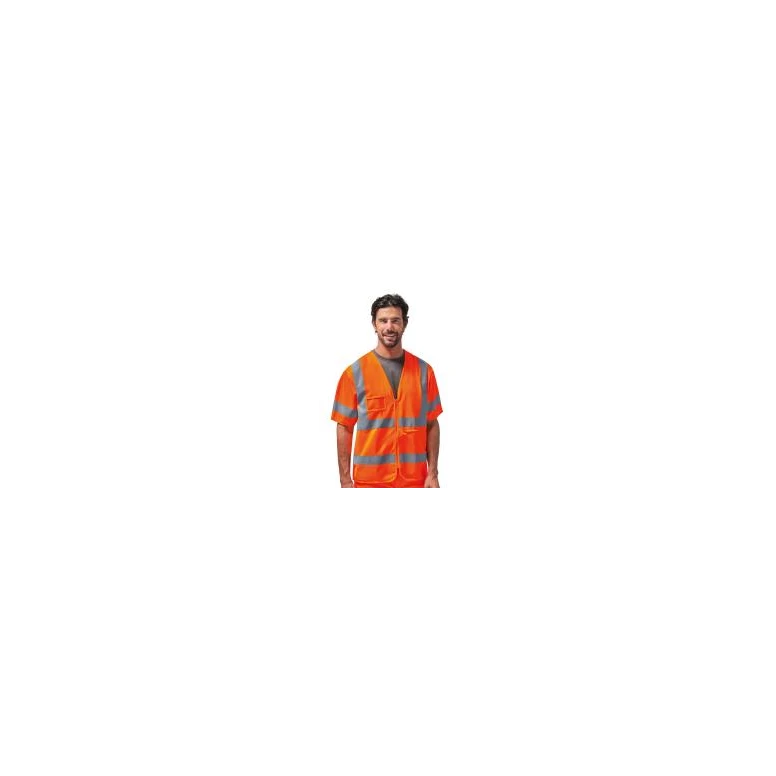 Arbeitsweste Logica HV016 Hohe Sichtbarkeit