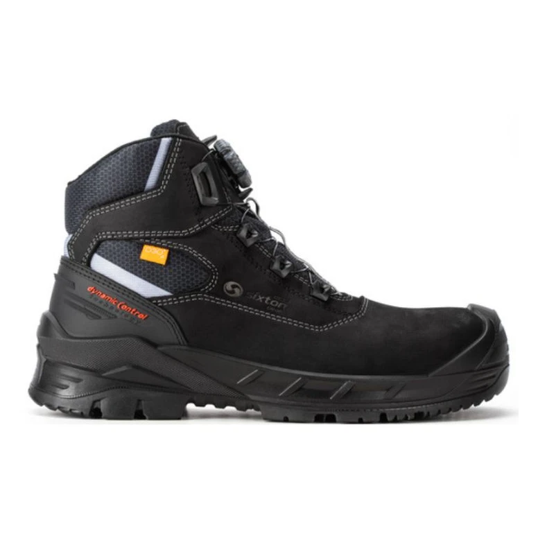 Metalfree Sicherheitsstiefel mit BOA-Verschluss Sixton Brennero BOA S3S FO CI SC LG SR ESD 70534-03L