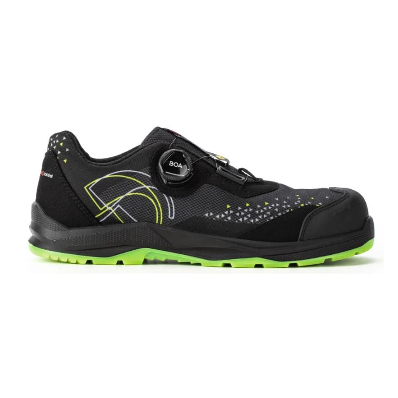 Metalfree Sicherheitsschuhe mit BOA-Verschluss Sixton Neon BOA S1PS FO SC ESD 66532-03L Niedrig