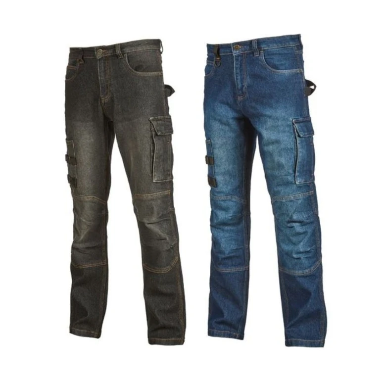 Stretch-Arbeitsjeans mit Multitaschen U-Power Pepper ST391
