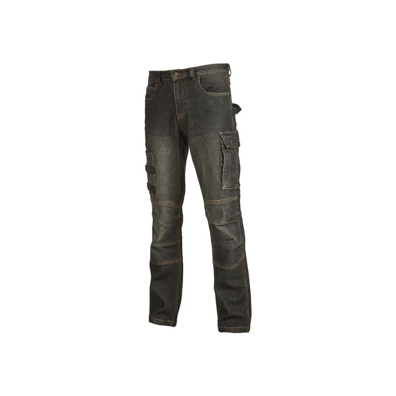 Stretch-Arbeitsjeans mit Multitaschen U-Power Pepper ST391