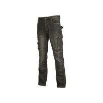 Stretch-Arbeitsjeans mit Multitaschen U-Power Pepper ST391