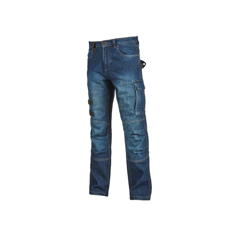 Stretch-Arbeitsjeans mit Multitaschen U-Power Pepper ST391