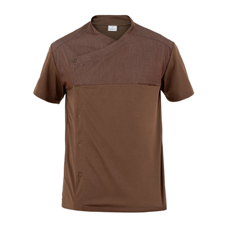 Kocharbeitsjacke Giblor's Lapo 23P08G251 Kurzarm