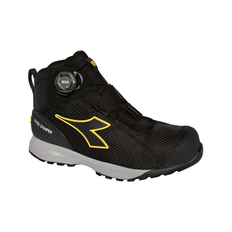 Hohe Sicherheitsschuhe BOA-Verschluss Diadora Glove MDS Boa Mid S3S FO HRO SR ESD 701.183122