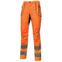 Softshell Stretch-Arbeitshose in hoher Sichtbarkeit U-Power Ren HL186OF