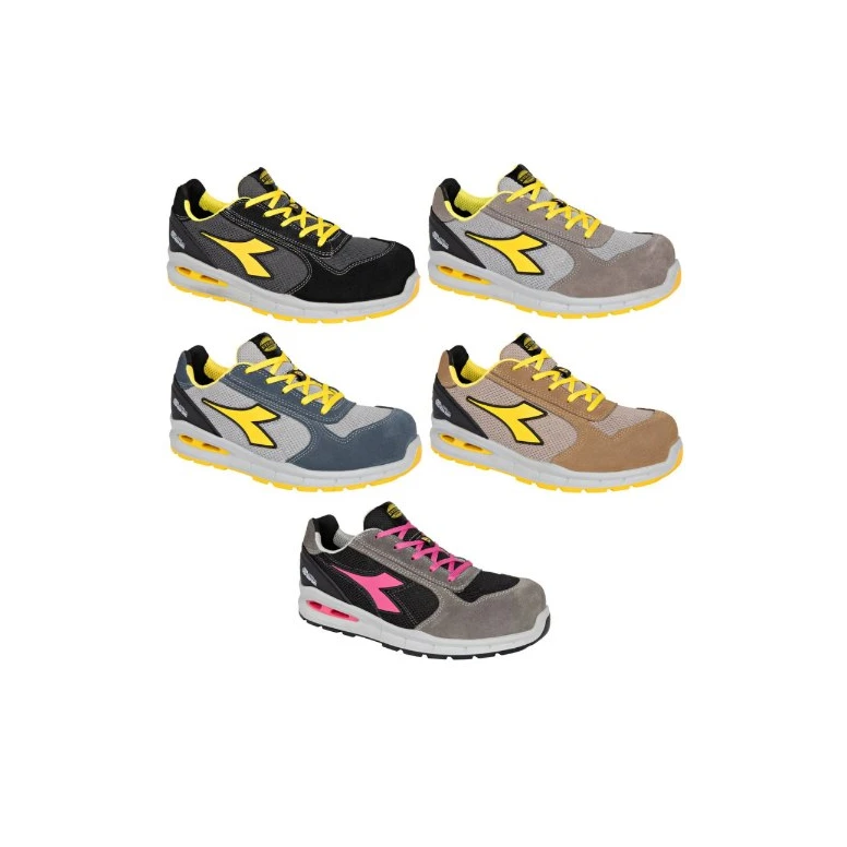 Niedrige Sicherheitsschuhe Diadora Run A.Box Low S1PS FO SR ESD 701.182526