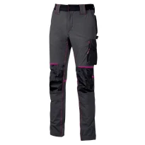 Stretch-Arbeitshose mit Elastik und vielen Taschen U-Power Atom Damen PE145GF