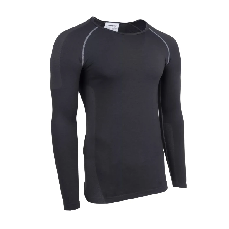 Arbeitsshirt mit langen Ärmeln Coverguard Clarinet 5CLT15R Stretch - Anthrazit