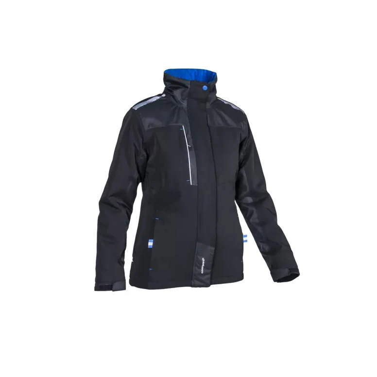Damenparka Coverguard Hibari 5HIB01 – Softshell – Schwarz/Blau