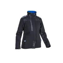 Damenparka Coverguard Hibari 5HIB01 – Softshell – Schwarz/Blau