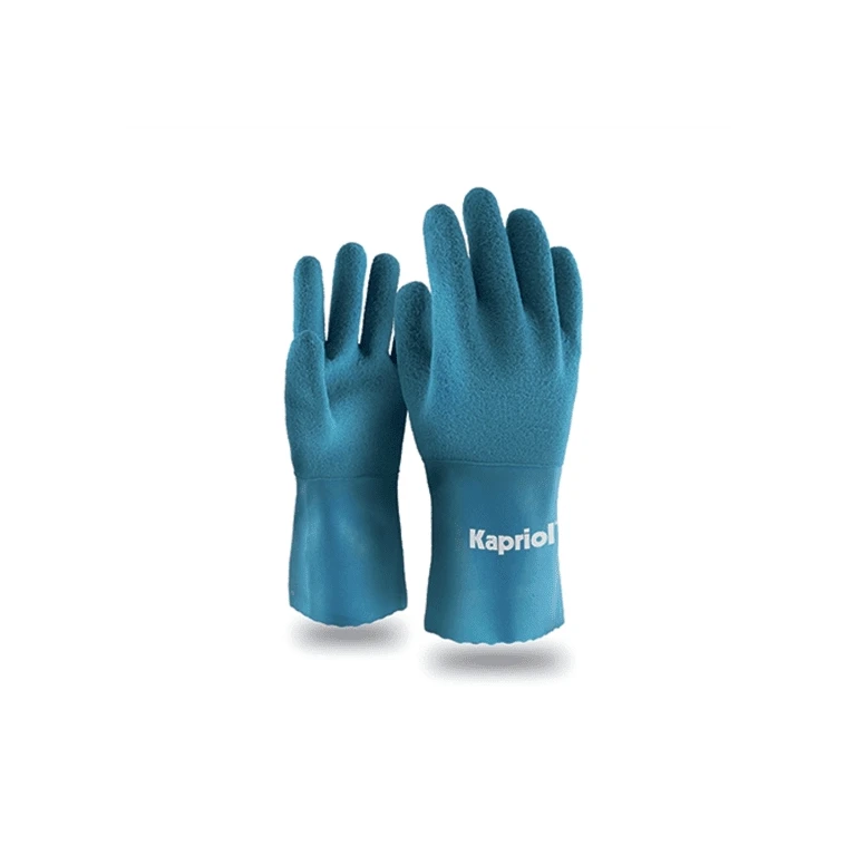 12 Paare - Kapriol Arbeitshandschuhe Blau Latex 127707