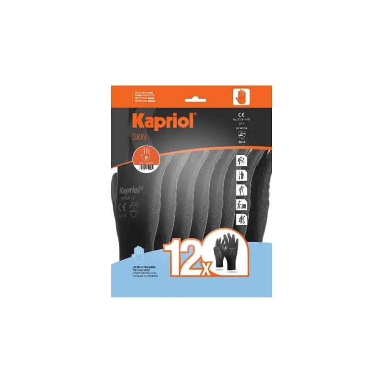 12 Paar – Kapriol SKIN 127724 Arbeitshandschuhe