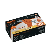 50 Stück - Einweghandschuhe Kapriol SUPER GRIP NITRILE 127762