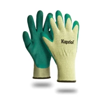 12 Paar - Rutschfeste Arbeitshandschuhe Kapriol Latex Supergrip 128158