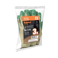 12 Paar - Rutschfeste Arbeitshandschuhe Kapriol Latex Supergrip 128158