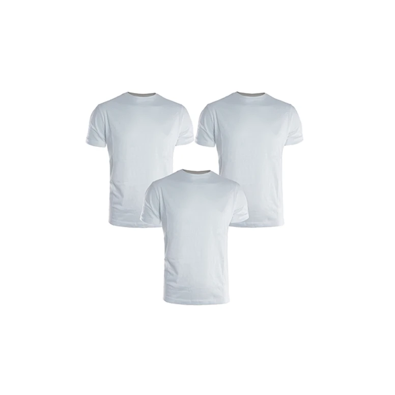 Set 3 Kapriol T-Shirts 100% Baumwolle 132896 Weiß