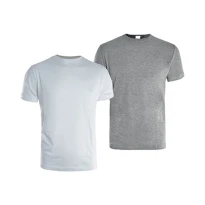 Set aus 2 Arbeits-T-Shirts Kapriol 136451 Weiß und Grau