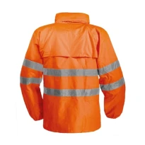 Arbeits-Regenjacke Kapriol 137851 Hohe Sichtbarkeit