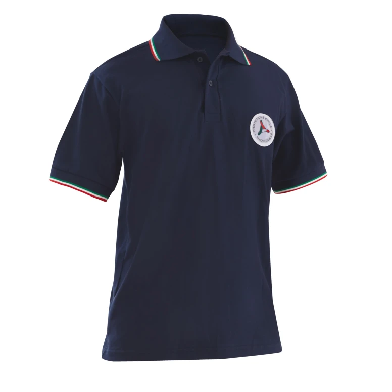 Arbeits-Poloshirt Trikolore Zivilschutz Siggi 08MA0165/01