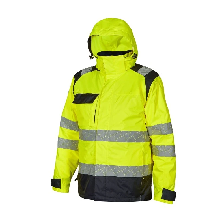 Warnschutz-Arbeitsparka mit mehreren Taschen U-Power Freeway HL383