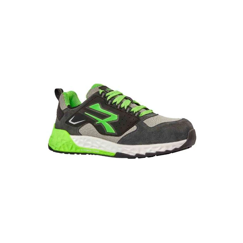 Niedrige Sicherheitsschuhe U-Power Red Stratos Bran S1PS HI HRO FO ESD SR RT20026 Metalfrei Bequem