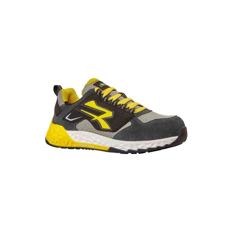 Niedrige Sicherheitsschuhe U-Power Red Stratos Stark S1PS HI HRO FO ESD SR RT20036 Metalfrei Bequem