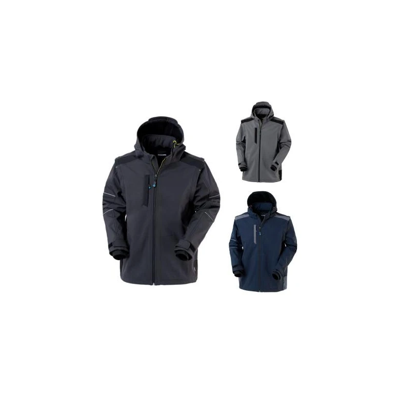 Rossini Arbeitsjacke Softshell UltraFlex HH672 Stretch Multi-Taschen