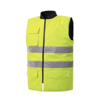 Arbeitsweste Rossini Jim Hi-Vis wendbar HH233 hohe Sichtbarkeit