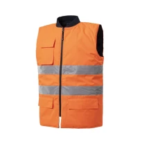 Arbeitsweste Rossini Jim Hi-Vis wendbar HH233 hohe Sichtbarkeit