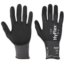 12 Stück - Arbeitshandschuhe Ansell Handschuh Hyflex 11-840 GGU977 hitzeschützend