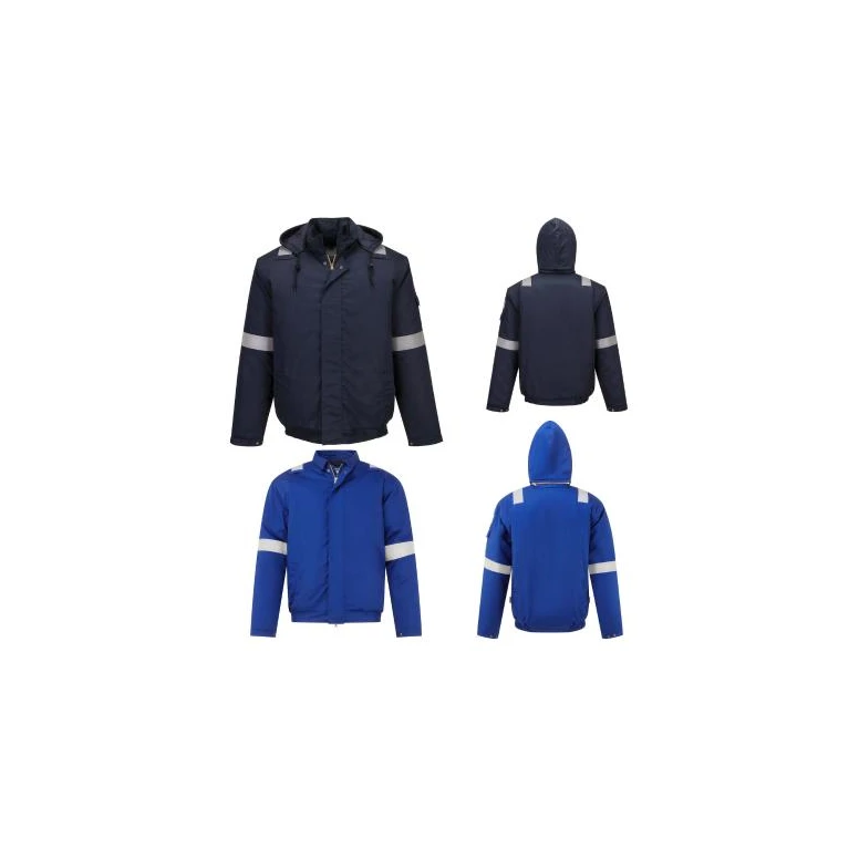Portwest FR731 Arbeitsjacke Isolierte Bomberjacke Bizflame Work Flammschutz