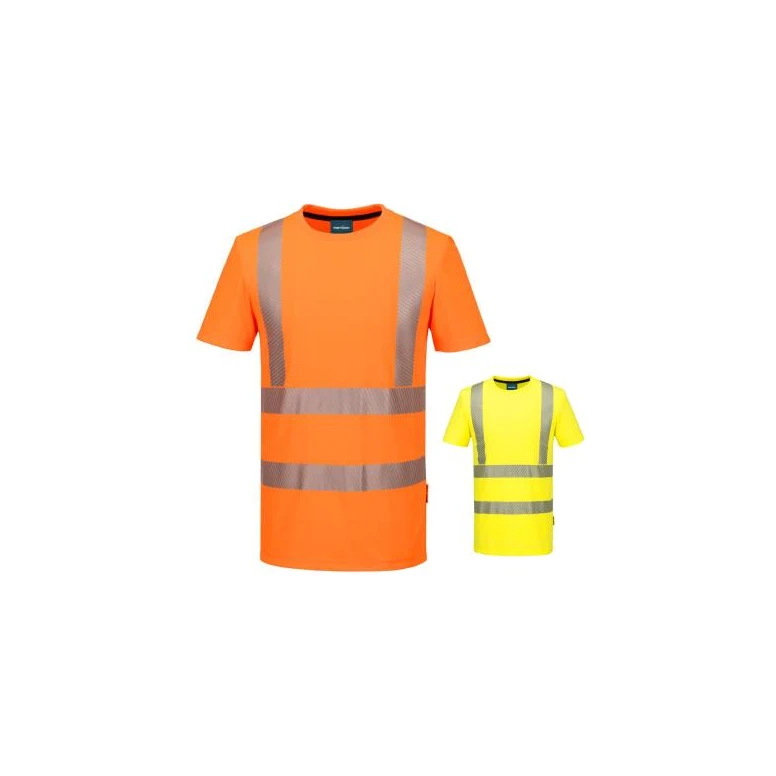 Portwest KX301 Arbeits-T-shirt mit hoher Sichtbarkeit