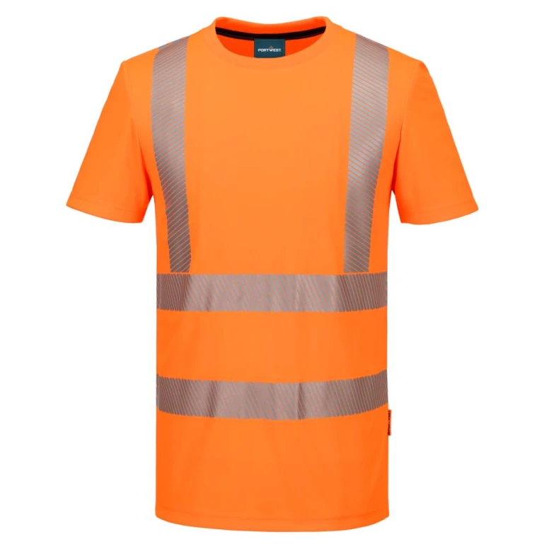 Portwest KX301 Arbeits-T-shirt mit hoher Sichtbarkeit
