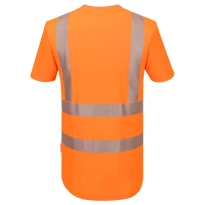 Portwest KX301 Arbeits-T-shirt mit hoher Sichtbarkeit