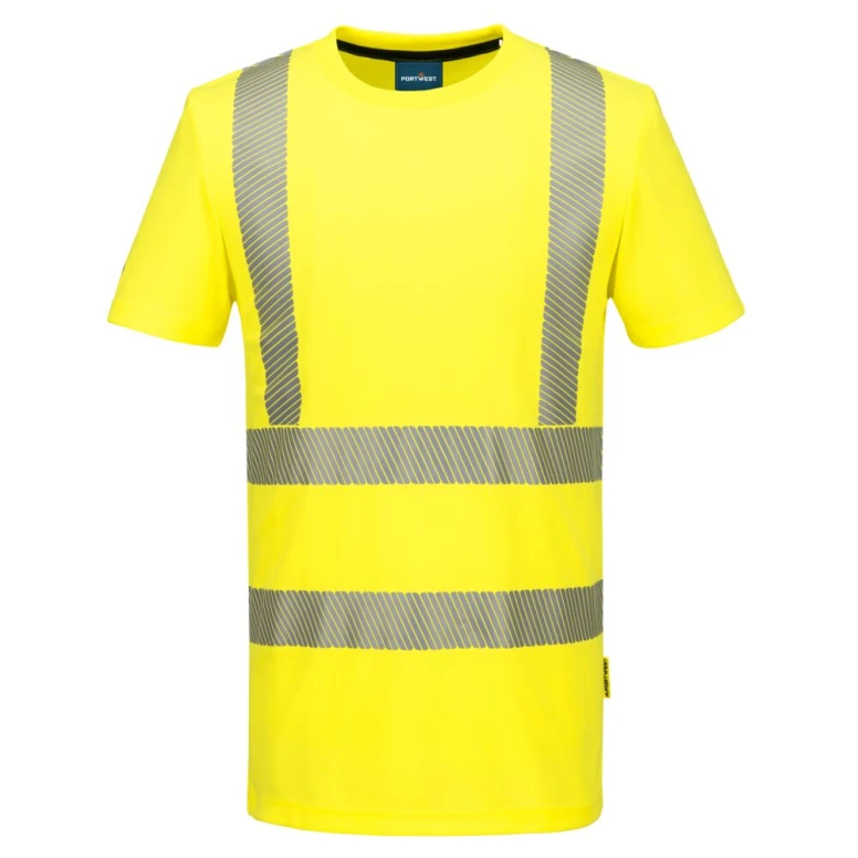 Portwest KX301 Arbeits-T-shirt mit hoher Sichtbarkeit